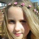 Rosebud Hair Garland