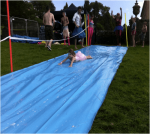 magic loungeabout water slide