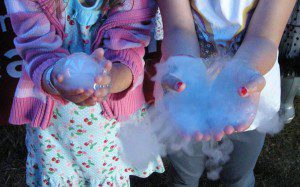smoke bubbles jolly day out science museum