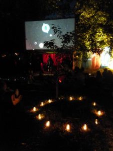 Cinema in the woods