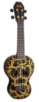 Mahala ukulele for beginners - skull design