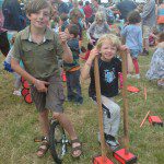 circus skills cornbury festival