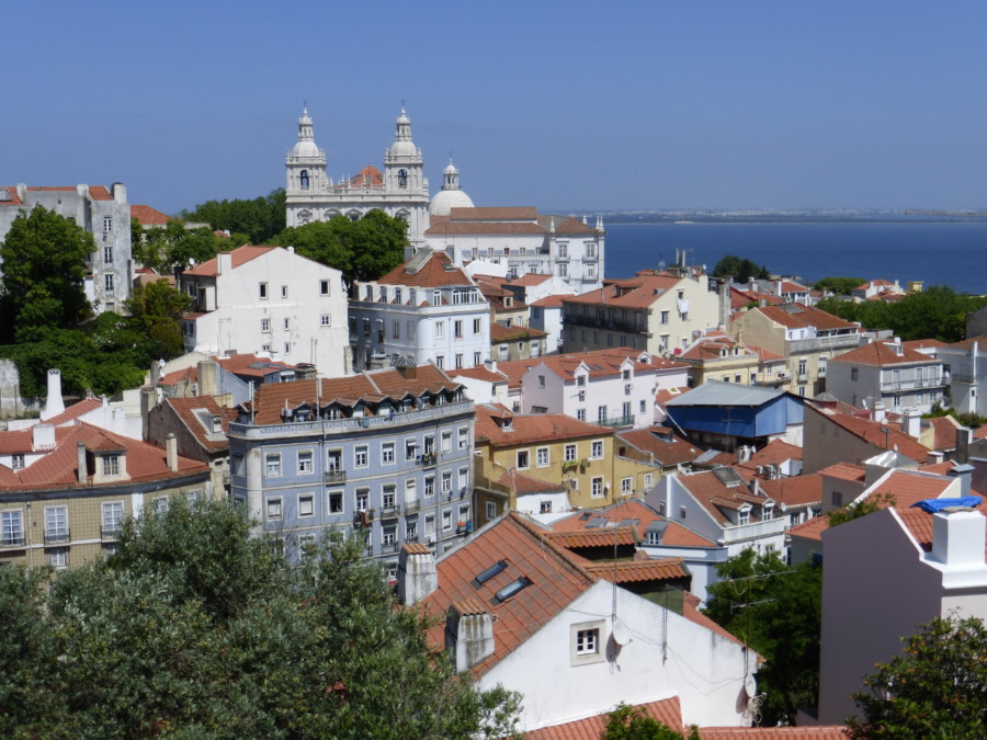 View across Lisbon