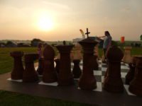 Giant Chess Set at Shindig Weekender