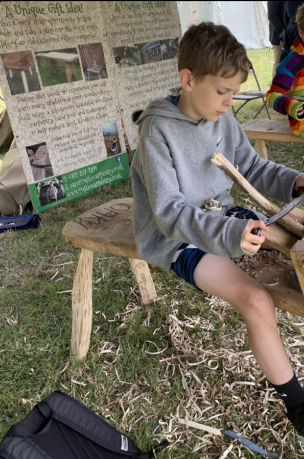 Stick carving Timber Festival