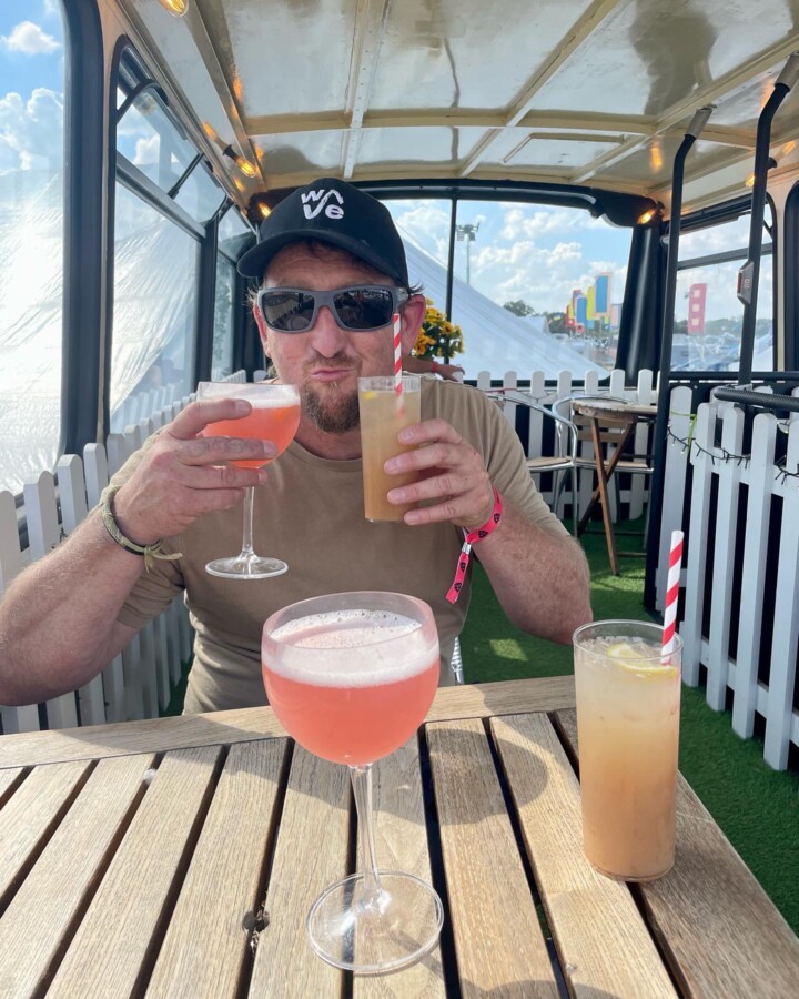Man with Cocktails