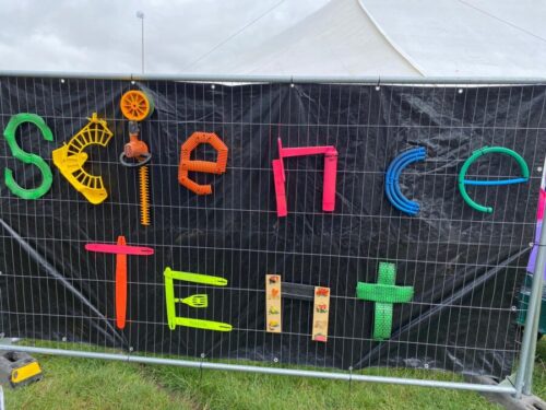 Science tent Deer shed festival