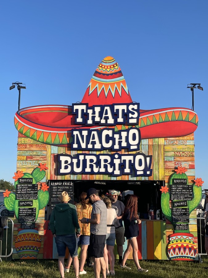 Burritos food stall